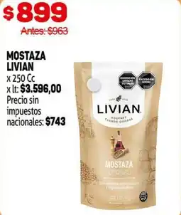 Makro Livian mostaza oferta