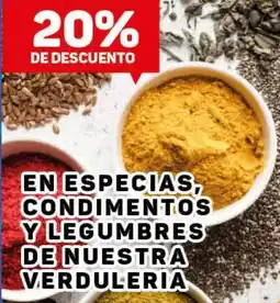 Makro En especias, condimentos y legumbres de nuestra verduleria oferta