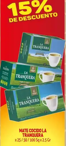 Makro La tranquera mate cocido oferta