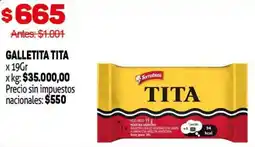 Makro Tita galletita oferta