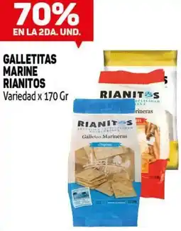 Makro Rianitos galletitas marine variedad oferta