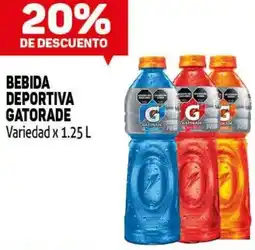 Makro Gatorade bebida deportiva variedad oferta