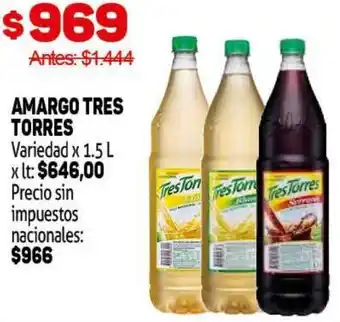 Makro Tres torres amargo oferta