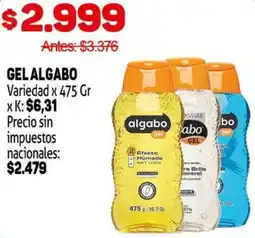 Makro Algabo gel variedad oferta