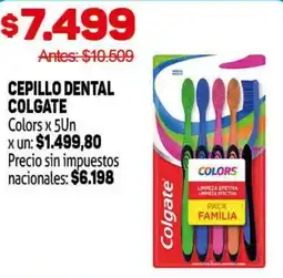 Makro Colgate cepillo dental colors oferta