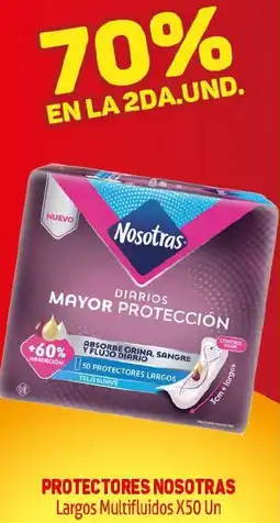 Makro Nosotras protectores largos multifluidos oferta