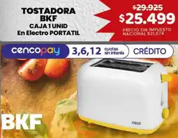 Makro Obkf tostadora caja oferta