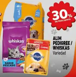 Makro Pedigree/ whiskas alim variedad oferta
