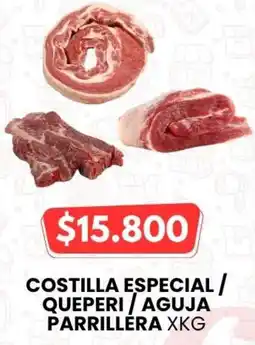 Autoservicio Capo Costilla especial/ queperi/aguja parrillera oferta