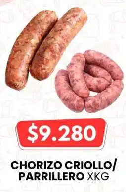 Autoservicio Capo Chorizo criollo/ parrillero oferta