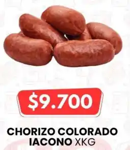 Autoservicio Capo Iacono chorizo colorado oferta