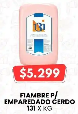 Autoservicio Capo 131 fiambre p/ emparedado cerdo oferta