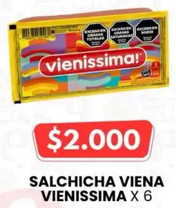 Autoservicio Capo Vienissima! salchicha viena oferta