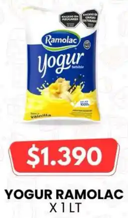 Autoservicio Capo Ramolac yogur oferta