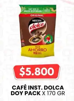 Autoservicio Capo Dolca café intantanea oferta