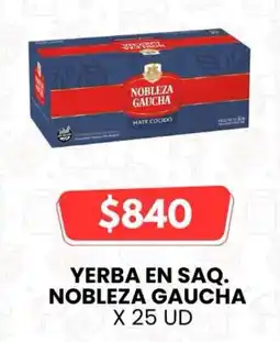 Autoservicio Capo Nobleza Gaucha yerba en saq oferta