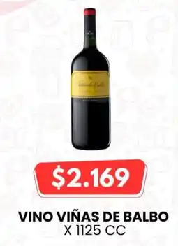 Autoservicio Capo Viñas de Balbo vino oferta