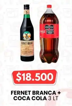 Autoservicio Capo Fernet Branca + Coca Cola oferta
