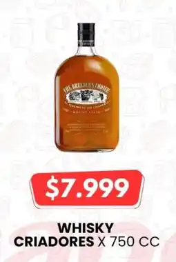 Autoservicio Capo Criadores whisky oferta