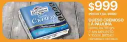 Supermercados Vea La paulina queso cremoso horma, los oferta