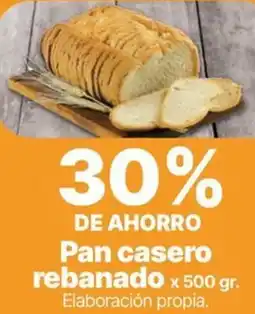 Supermercados Vea Pan casero rebanado elaboración propia oferta