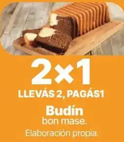 Supermercados Vea Budín bon mase elaboración propia oferta