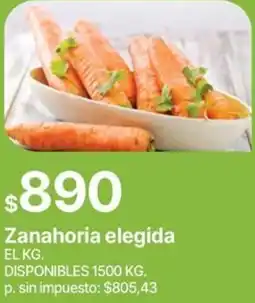 Supermercados Vea Zanahoria elegida oferta