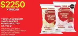 Supermercados Vea La serenisima yogur varios sabores. nutrición activa oferta