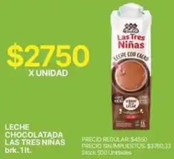 Supermercados Vea Las tres niñas chocolatada brk. oferta
