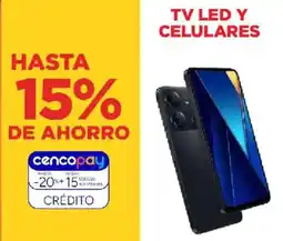Supermercados Vea Tv led y celulares oferta
