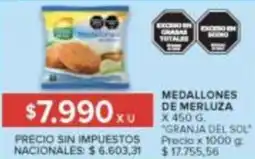 Carrefour Market Medallones de merluza oferta
