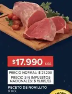 Carrefour Market Peceto de novillito oferta
