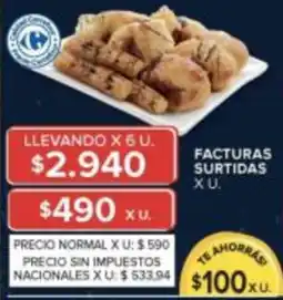 Carrefour Market Facturas surtidas oferta