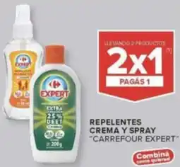 Carrefour Market Carrefour expert repelentes crema y spray oferta