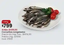 Coto Cornalitos congelados oferta