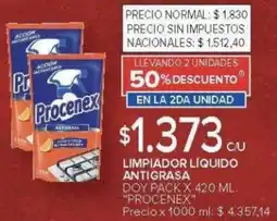 Carrefour Procenex antigrasa oferta