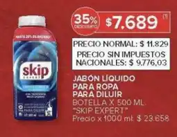 Carrefour Skip expert jabón liquido oferta