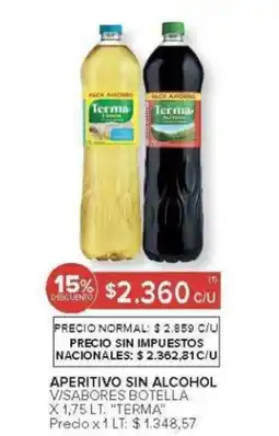 Carrefour Terma aperitivo sin alcohol oferta