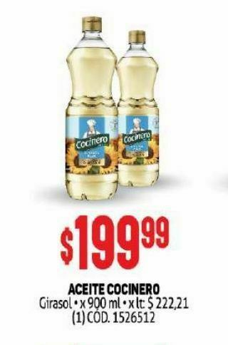 Makro Aceite cocinero oferta