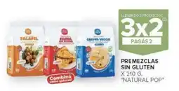 Carrefour Natural Pop premezclas sin gluten oferta