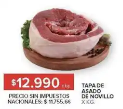 Carrefour Tapa de asado de novillo oferta