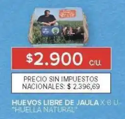 Carrefour Huevos libre de jaula oferta