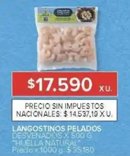Carrefour Langostinos pelados oferta