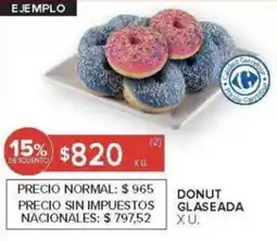 Carrefour Donut glaseada oferta