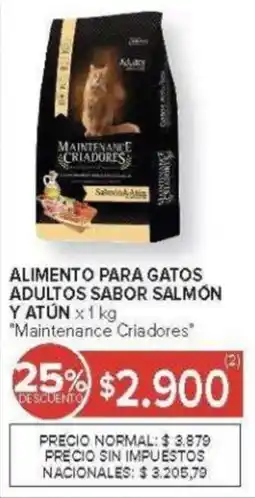 Carrefour Maintenance Criadores alimento para gatos oferta