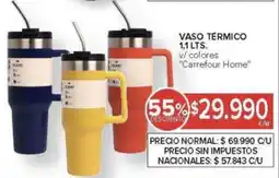 Carrefour Carrefour Home vaso termico 1.1 lts oferta