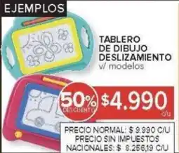 Carrefour Tablero de dibujo deslizamiento oferta