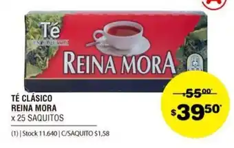 Atomo Conviene Té Clásico Reina Mora x 25 Saquitos oferta