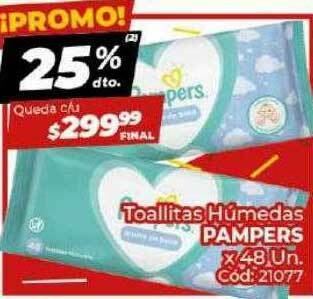 Diarco Toallitas Húmedas Pampers oferta