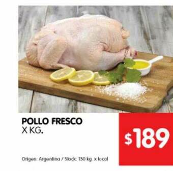 Disco Pollo Fresco oferta